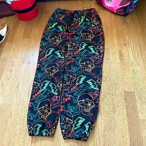 Shein colorful sweatpants size (s)